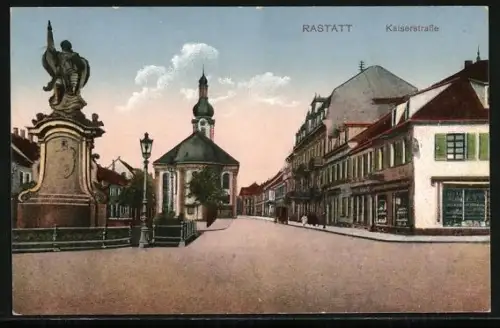 AK Rastatt, Kaiserstrasse