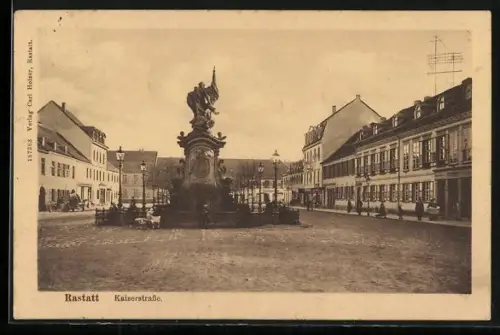 AK Rastatt, Kaiserstrasse