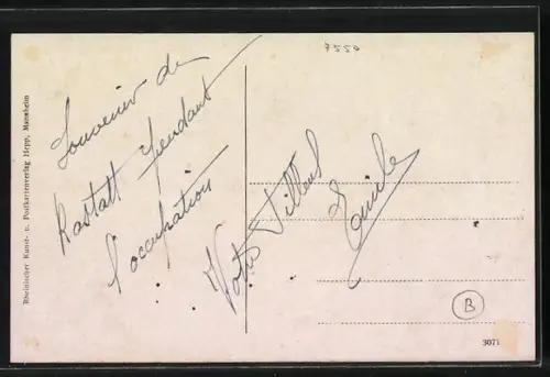 AK Rastatt, Restauration zum Schloss