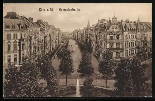 AK Köln-Neustadt, Hohenstaufenring