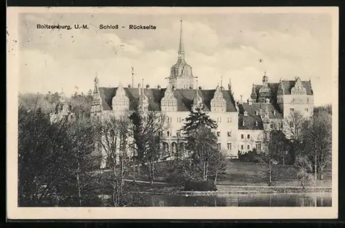 AK Boitzenburg /U.-M., Rückseite des Schlosses