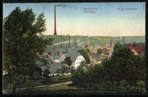 AK Freiberg / Sachsen, Königl. Hüttenwerke
