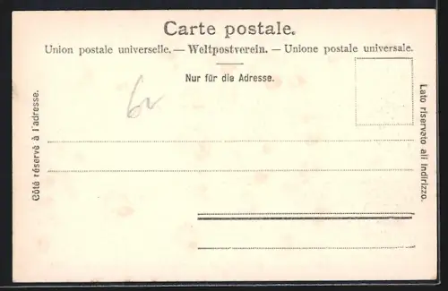 AK Rhäzüns, Blick auf das Schloss und Kapelle St. Georg