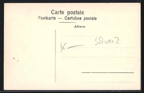 AK Preda, Albulabahn, Lena-Viadukt bei den Galerien unterhalb Preda