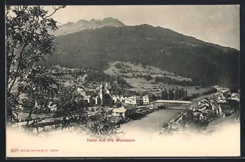 AK Ilanz, mit Piz Mundaun