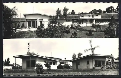 AK Préverenges /Lausanne, Motel des Grandes Rives, Propr. E. Rutschmann