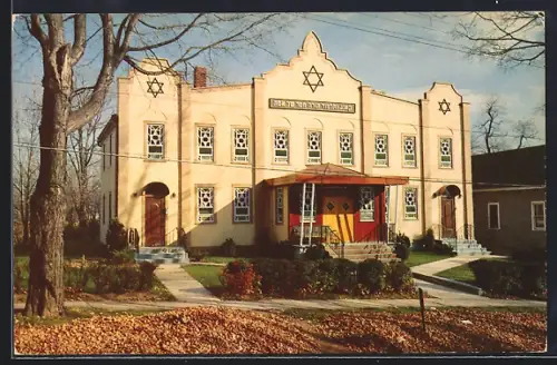 AK Monticello, NY, Liberty Street Synagogue Old Liberty Road
