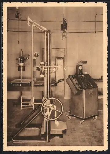 AK Louvain, Institut St. Raphael, Institut de Médiecine physique, Salle de radiodiagnostic