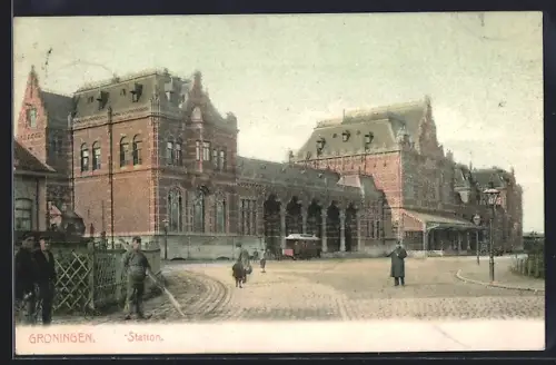 AK Groningen, Station