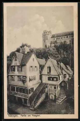 AK Tübingen, Partie am Haagtor