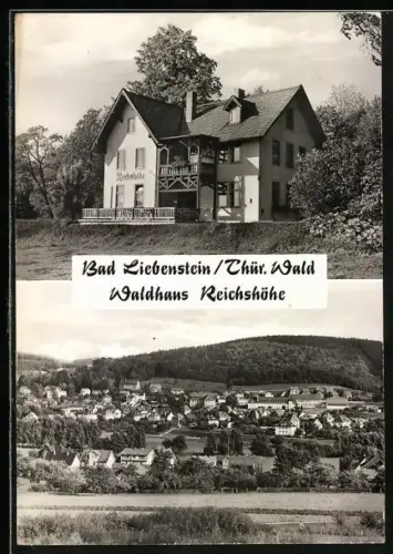 AK Bad Liebenstein /Thür. Wald, Gasthaus Reichshöhe
