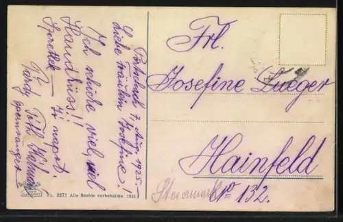 AK Pörtschach am Wörthersee, Ortsansicht mit Alpenpanorama