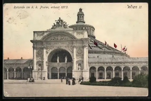 AK Wien, Rotunde im k. k. Prater