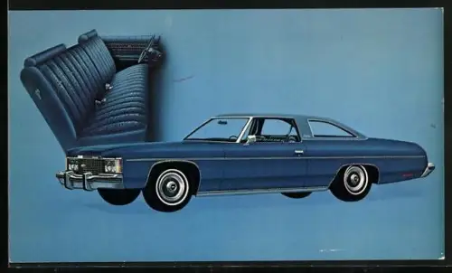 AK Chevrolet Impala Custom Coupe 1974, Auto und Vordersitze