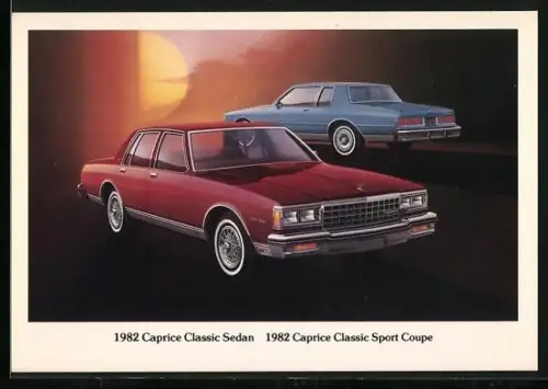 AK Auto, 1982 Caprice Classic Sedan, 1982 Caprice Classic Sport Coupe
