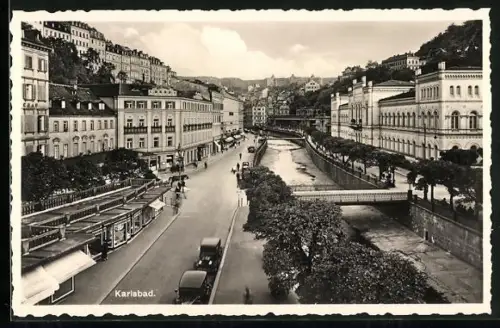 AK Karlsbad, Ortsansicht
