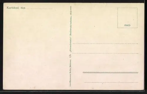 AK Karlsbad, Marktplatz