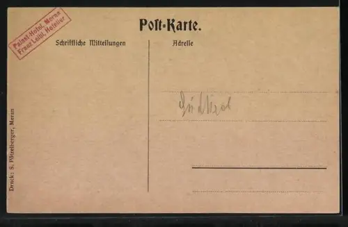 AK Meran, Palast Hotel
