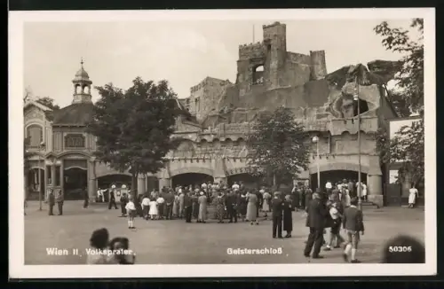 AK Wien, Volksprater, Geisterschloss