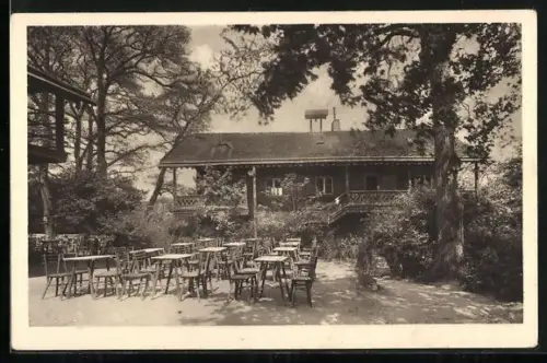 AK Wien XIII, Restaurant Schlosspark Schönbrunn, Tirolerhaus