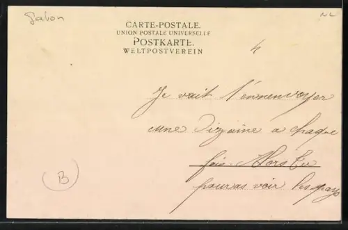 AK Libreville, Eglise St. Pierre, Route à Glass, Pahouin