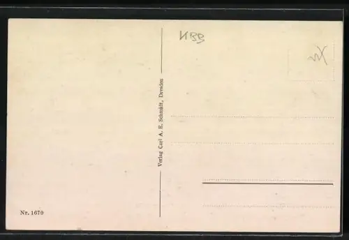 AK Die Butter ist ein kostbar` Gut..., Teller mit Butter