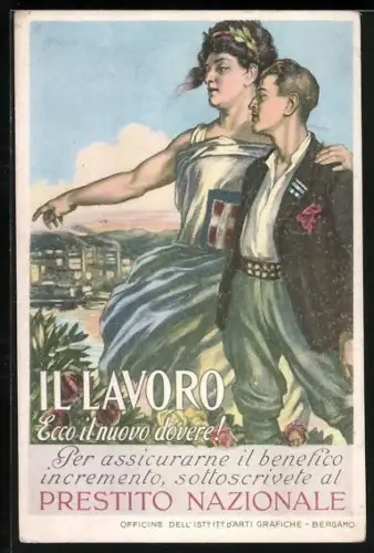 AK Il Lavoro, Sottoscrivete al Prestito Nazionale, Kriegsanleihe
