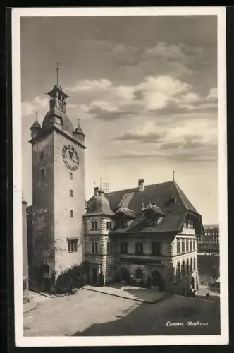 AK Luzern, Partie am Rathaus