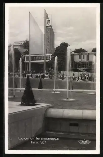AK Paris, Exposition Internationale 1937, Pavillon de la Norvege