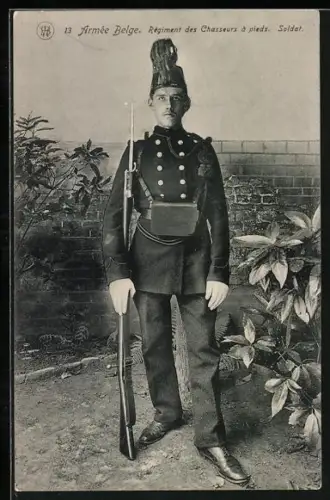 AK belgischer Soldat, Armée Belge, Régiment des Chasseurs à pieds