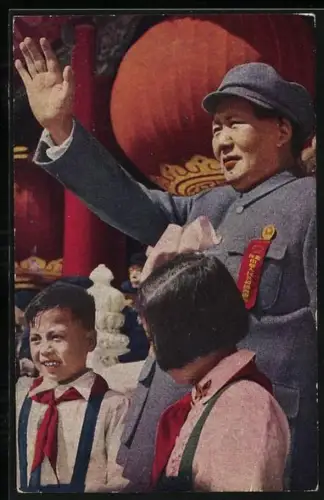 AK Mao Tse-tung mit Kindern