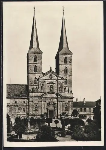 AK Bamberg, Michaelskirche, Westfassade