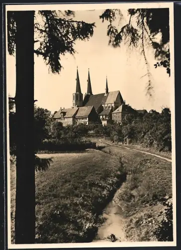 AK Duderstadt, Oberkirche S. Cyriacus von Südosten