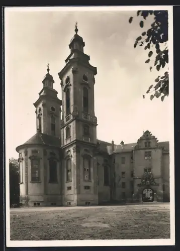 AK Mergentheim, Blick auf Schlosskirche