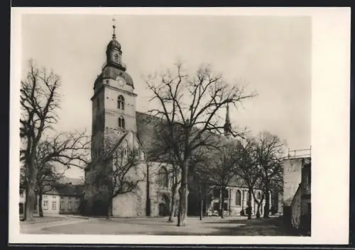 Foto-AK Deutscher Kunstverlag, Nr. Bd 13: Brandenburg / Havel, Gotthardkirche von Südwesten gesehen