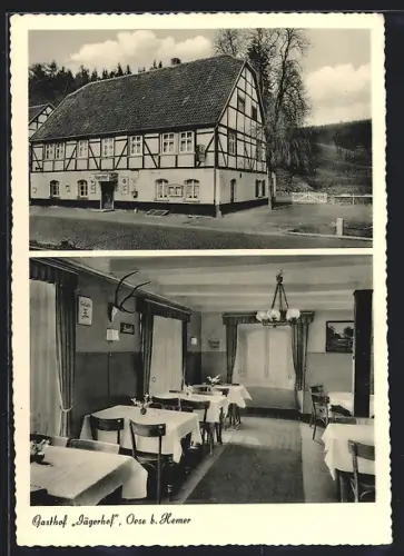 AK Oese i. W., Gasthaus Jägerhof