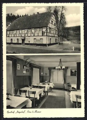 AK Oese i. W., Gasthaus Jägerhof