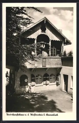 AK Stammbach, Unterkunftshaus auf dem Weissenstein