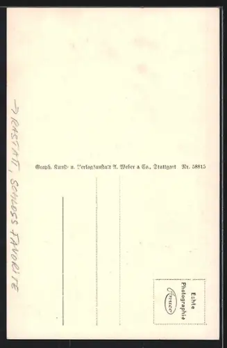 AK Rastatt, Schloss Favorite, Japanerzimmer