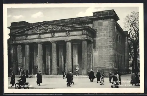 AK Berlin, Ehrenmal Unter den Linden