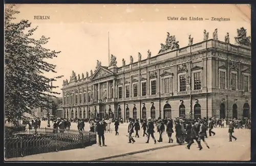 AK Berlin, Unter den Linden, Zeughaus
