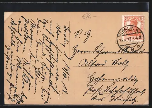 AK Berlin, Unter den Linden, Zeughaus