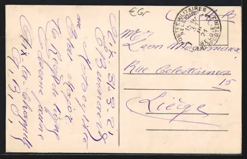 AK Berlin, Unter den Linden, Victoria Café