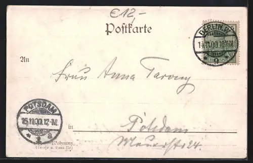 AK Berlin, Kranzler-Ecke, Café Bauer