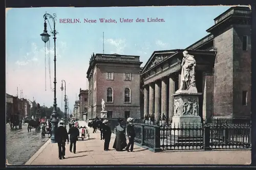 AK Berlin, Neue Wache, Unter den Linden