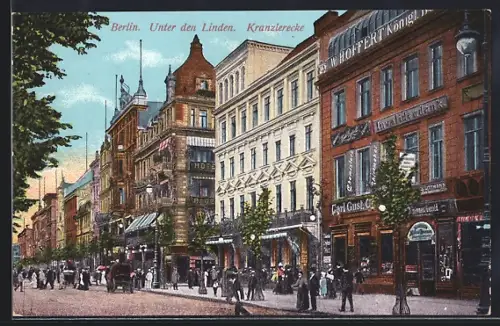 AK Berlin, Unter den Linden, Kranzlerecke