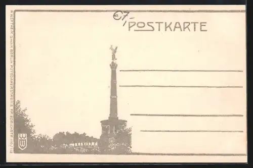 AK Berlin, Café Bauer, Hotel Bauer, Unter den Linden