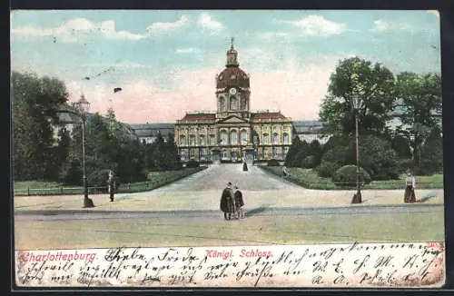 AK Berlin-Charlottenburg, Königl. Schloss