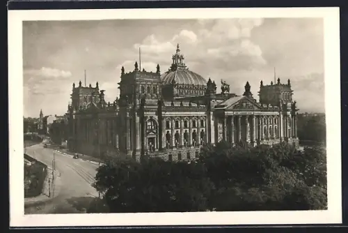 AK Berlin-Tiergarten, Reichstagsgebäude