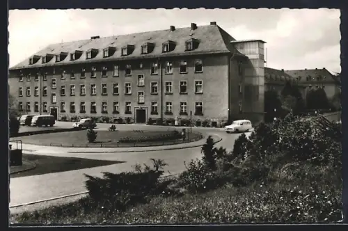 AK Lüdenscheid-Hellersen, Sport-Heilstätte, Hauptgebäude, Gartenanlage